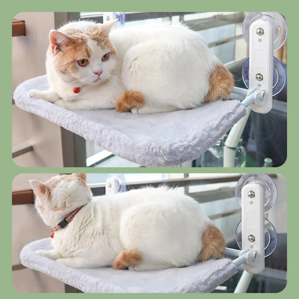 Cozy Cat Window Hammock-Durable, Space-Saving & Easy To Set Up