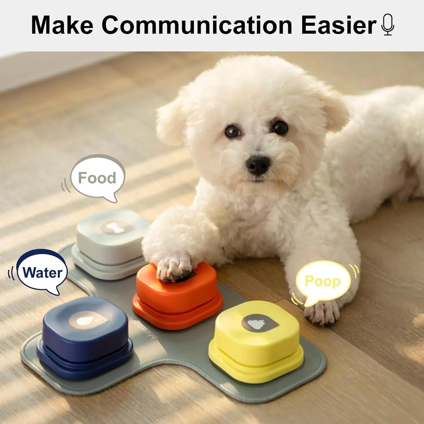 MeWooFun Dog Buttons-The Fun And Easy Way To Teach Your Dog To "Speak"