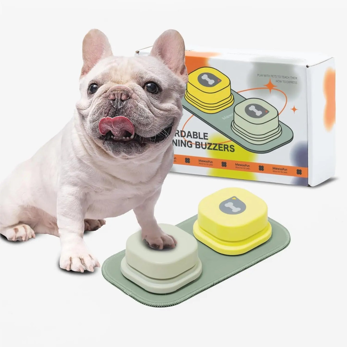MeWooFun Dog Buttons-The Fun And Easy Way To Teach Your Dog To "Speak"