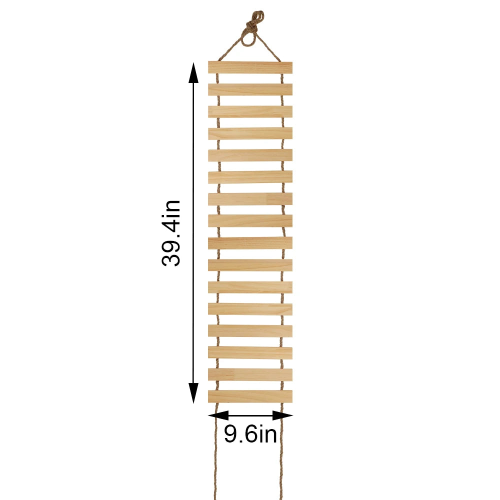 Cat Sisal Or  Wooden Rope Ladder For Step  & Scratcher Post