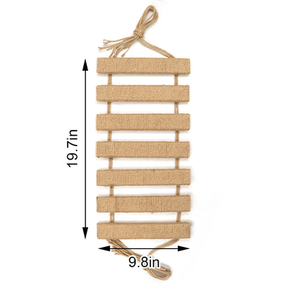 Cat Sisal Or  Wooden Rope Ladder For Step  & Scratcher Post