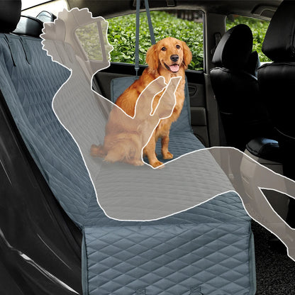 Protect Your Car, Pamper Your Pup-Durable & Waterproof Back Seat Protector Cover