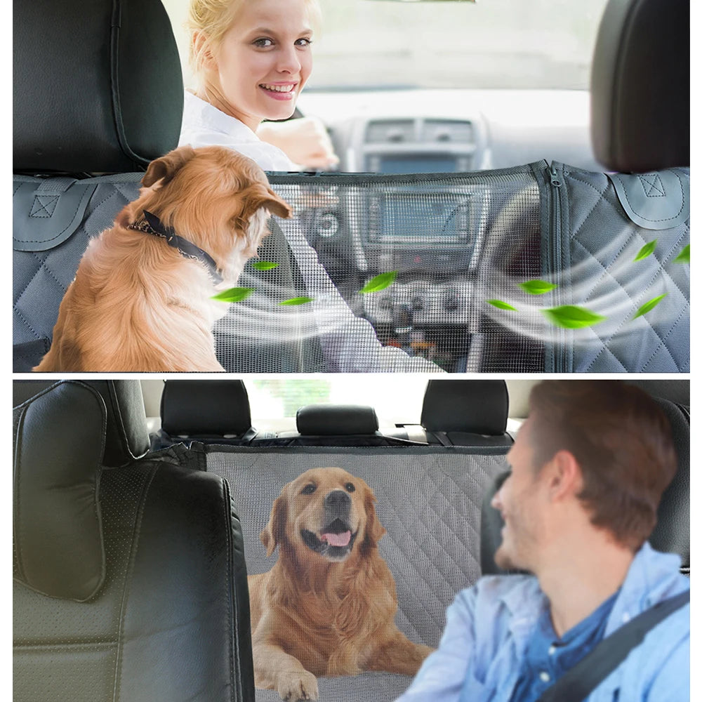 Protect Your Car, Pamper Your Pup-Durable & Waterproof Back Seat Protector Cover