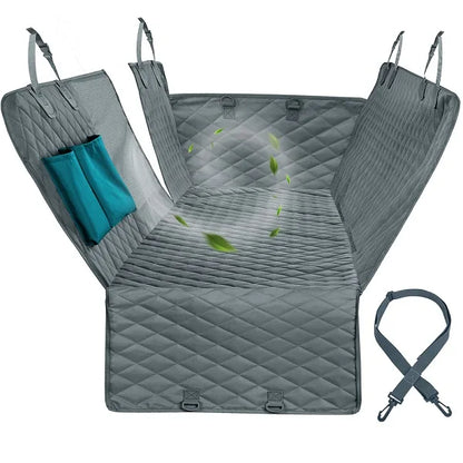Protect Your Car, Pamper Your Pup-Durable & Waterproof Back Seat Protector Cover