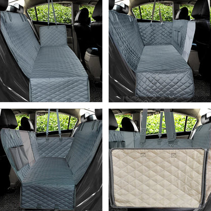 Protect Your Car, Pamper Your Pup-Durable & Waterproof Back Seat Protector Cover