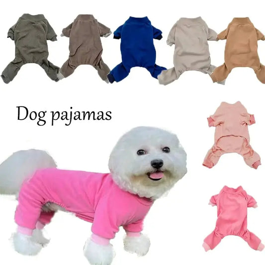 Winter Velvet Pajamas For Small Dogs & Cats