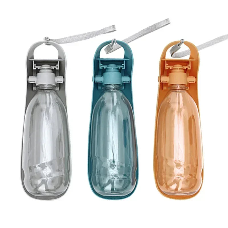 Foldable, Lightweight Dog Water Bottle-Perfect For Walks & Runs