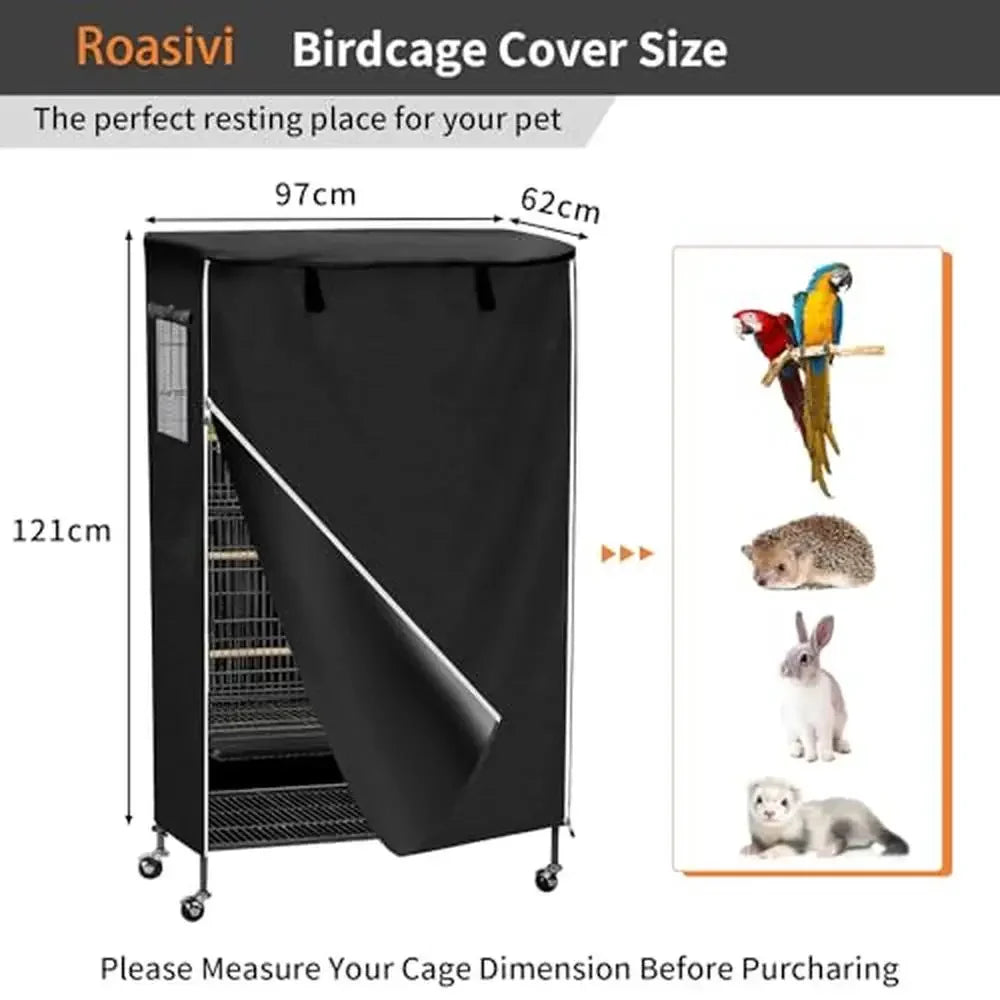 Birdcage Cover-Breathable, Tear-Resistant, Waterproof, Washable