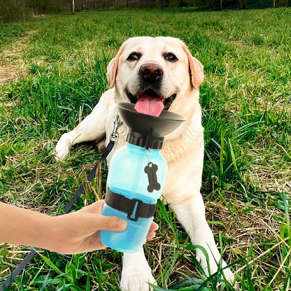 Portable Dog Water Bottle-Press, Sip & Explore