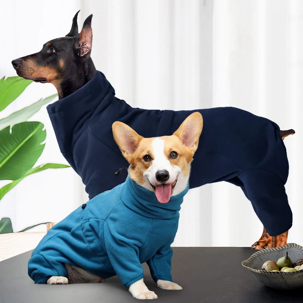 Winter Fleece Dog Outfit for Dogs