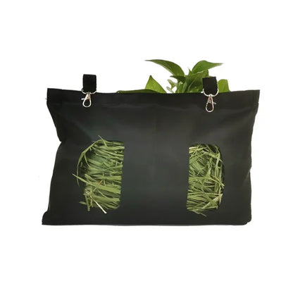 Keep Clean, Fresh And Mess-Free With Waterproof Hay Feeder Bag For Happy Small Pets