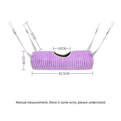 Hanging Warm Nest Tunnel For Small Animals