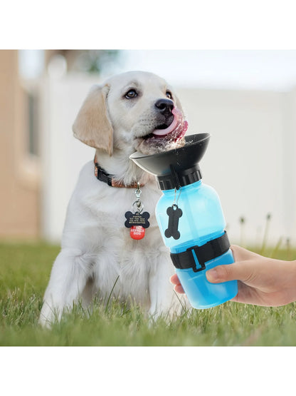 Portable Dog Water Bottle-Press, Sip & Explore