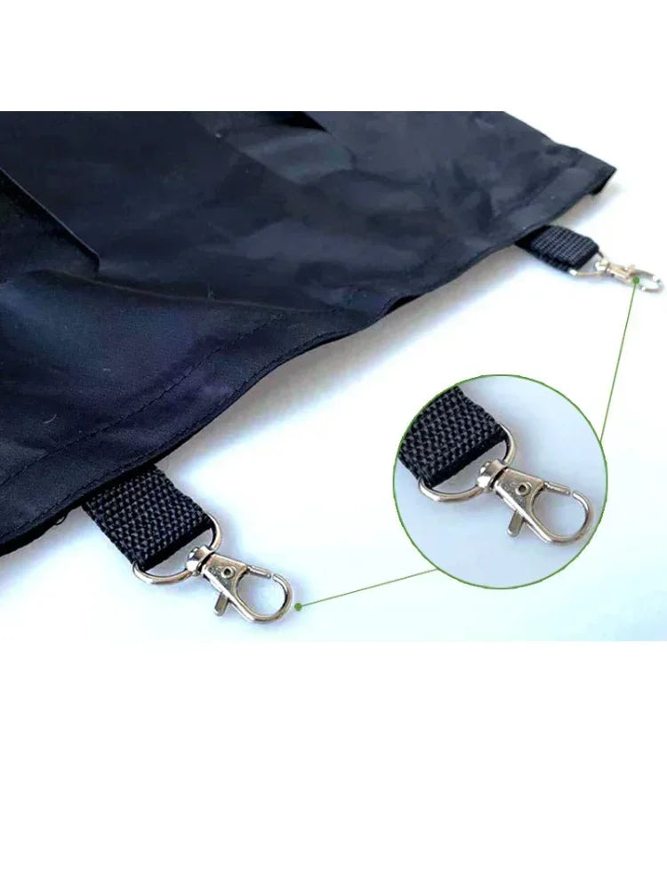 Keep Clean, Fresh And Mess-Free With Waterproof Hay Feeder Bag For Happy Small Pets