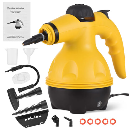 Blast Away Stubborn Stains With Powerful Handheld Cleaner On Curtains, Car Seats & Floors