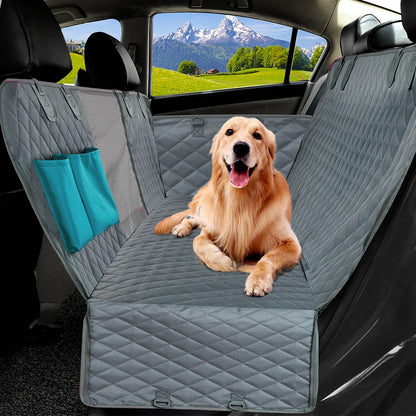 Protect Your Car, Pamper Your Pup-Durable & Waterproof Back Seat Protector Cover