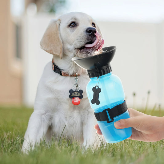 Portable Dog Water Bottle-Press, Sip & Explore