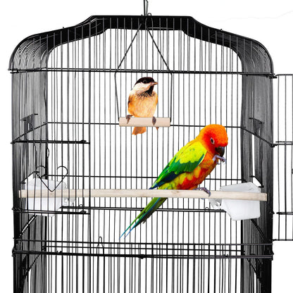 53", 59”, 61", 63", 68" Bird Cage Steel Top play Parrot cages with Rolling Stand