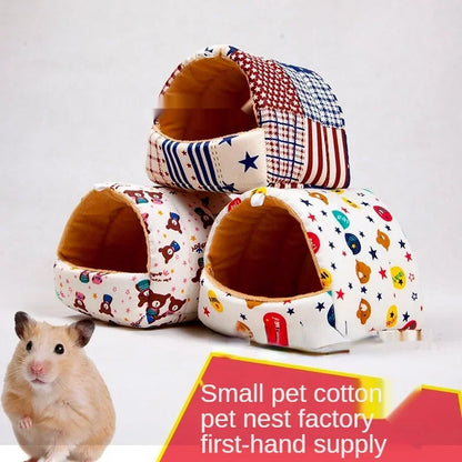 Soft Nest Bed At Cage For Hamsters, Guinea Pig, Sugar Glider or any Small Animals