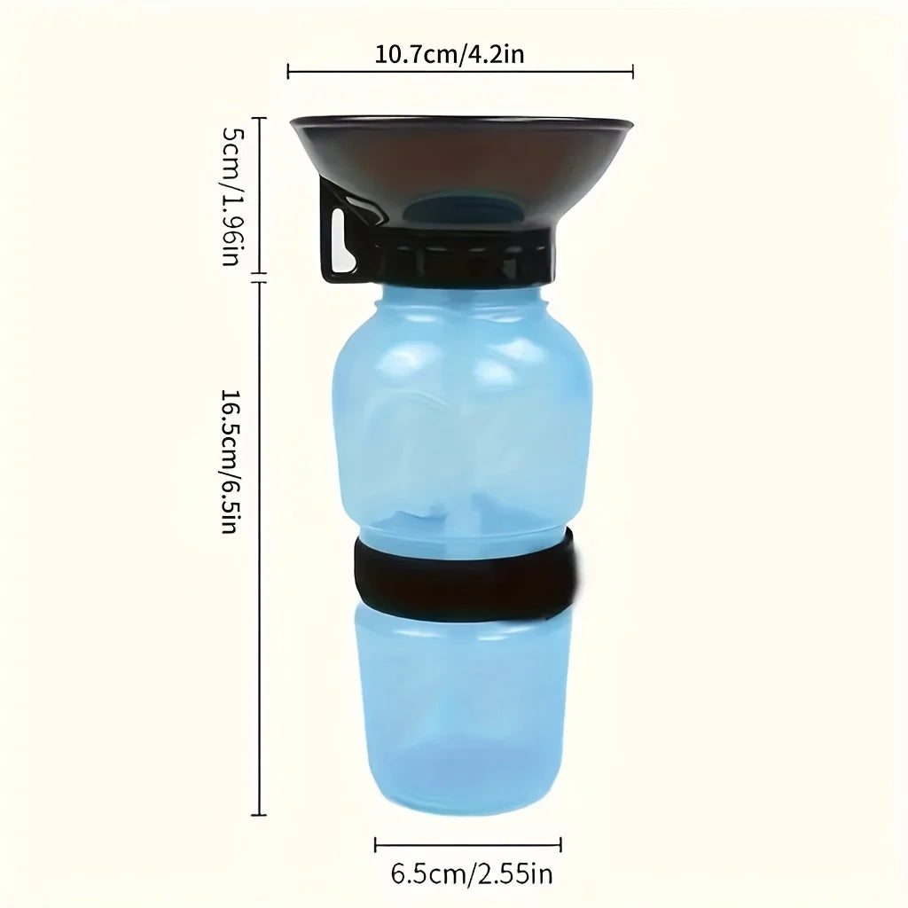 Portable Dog Water Bottle-Press, Sip & Explore