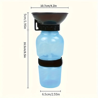 Portable Dog Water Bottle-Press, Sip & Explore