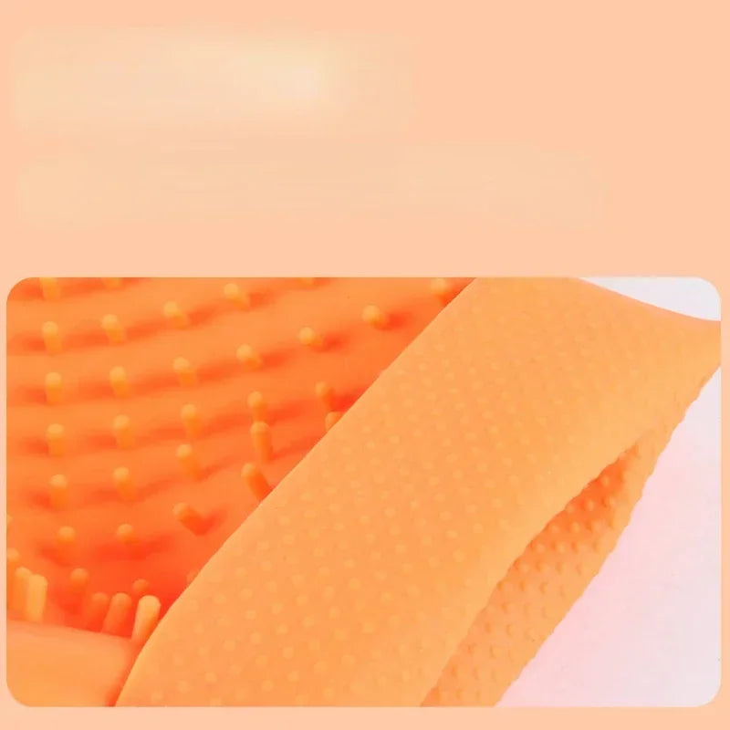 Double Sided Silicone Gloves For Massage, Clean, Groom-All In One