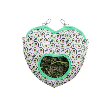 Heart-Shaped Feeding Hay Bag For Your Small Pets