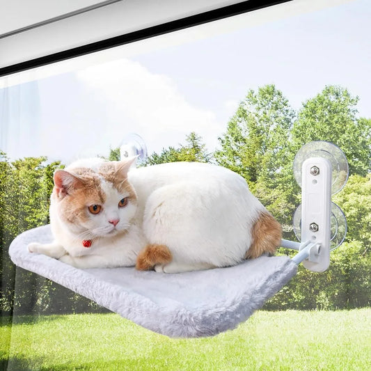 Cozy Cat Window Hammock-Durable, Space-Saving & Easy To Set Up