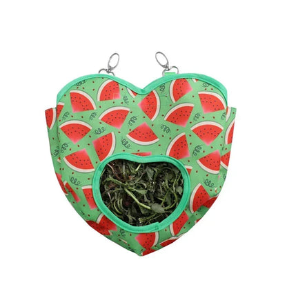 Heart-Shaped Feeding Hay Bag For Your Small Pets
