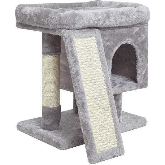 Small Cat Tower with Scratching Post